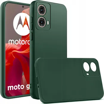 Pouzdro na mobilní telefon Zadní Kryt KrainaGSM pro Motorola Moto G85 zelený