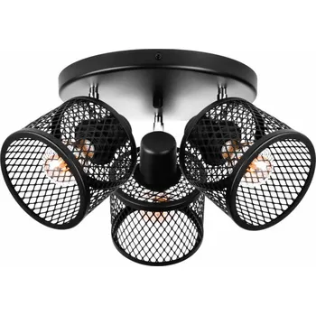 STROPNÍ SVÍTIDLO ZÁVĚSNÁ LAMPA LOFT LUSTR STROPNÍ SVÍTIDLO REFLEKTORY 3xE27 BASKET