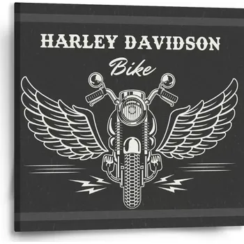 Obraz Sablio Obraz Harley-Davidson S křídly - 50x50 cm