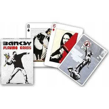 Pokerová karta Piatnik Hrací karty International Banksy
