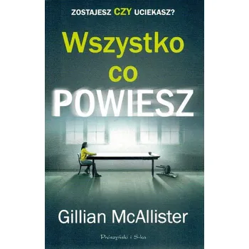 Wszystko co powiesz Gillian McAllister