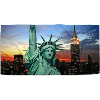 Osuška Sablio Ručník Socha Svobody - 50x100 cm