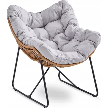 Křeslo Křeslo skořepina Mebel Elite šedé