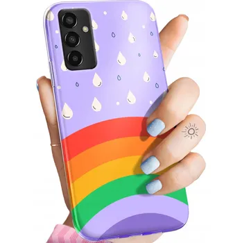 Pouzdro na mobilní telefon Zadní Kryt Hello Case pro Samsung Galaxy M13 vícebarevný