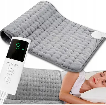 DUŻA PODUSZKA ELEKTRYCZNA PODGRZEWANA TERMOFOR VYHŘÍVACÍ PODLOŽKA XL 60x30