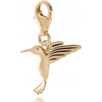 Přívěsek Zlatý Kolibřík s kolibříkem, stříbro 925