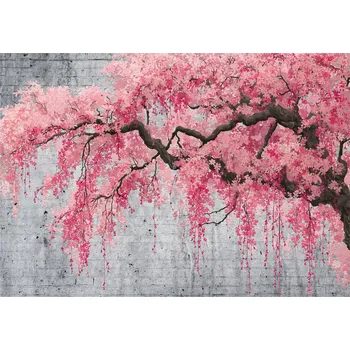 Fototapeta FOTOTAPETA STROM BETON ABSTRAKCE LOŽNICE OBÝVACÍ POKOJ TAPETA VLIESOVÁ 350x250