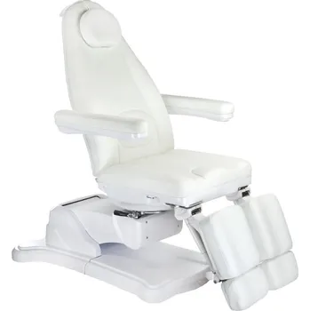 Pedikérské křeslo Beauty system Elektrické kosmetické pedikérské křeslo Mazaro BR-6672A Bílé