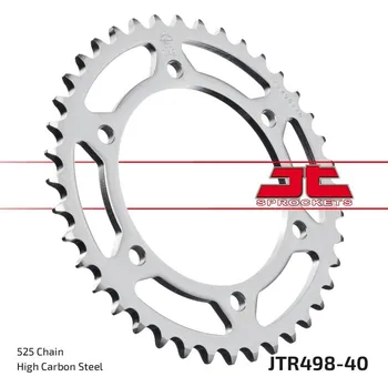 Řetězová sada pro motocykl Řetězová rozeta JT JTR 498-40 40 zubů, 525