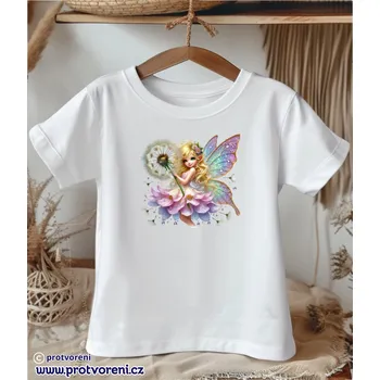 Chlapecké tričko Trička s potiskem Tričko s potiskem, dětské,VÍLA s pampeliškou 2, 1 ks zvolte VELIKOST trička ZDE:: 7/8 let Beagle