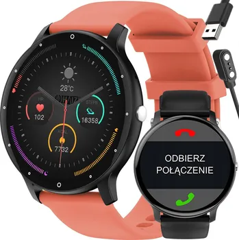 Chytré hodinky SMARTWATCH UNISEX GRAVITY GT1-1 PRO - VOLÁNÍ BLUETOOTH, DODATEČNÝ PÁSEK (sg027a) Barva (Varianta): tay-51547-uniw