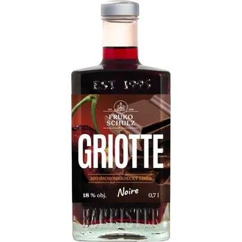 Likér Fruko-Schulz Griotte likér Noire 18% obj. Barrister