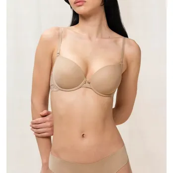 Podprsenka Podprsenka TRIUMPH push-up v tělové barvě Lovely Micro WHUM 70A
