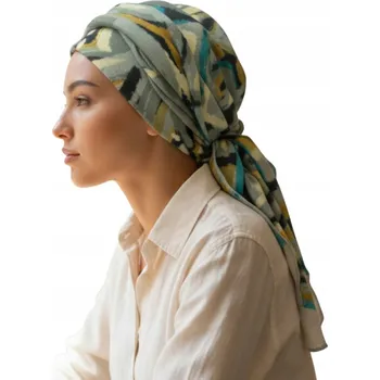 Dámské spodní prádlo Eva Design turban viskóza vícebarevný univerzální velikost