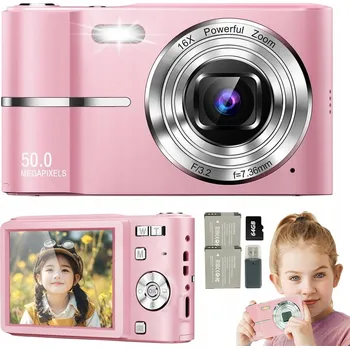 Digitální fotoaparát Digitální fotoaparát Bedee DIGITÁLNÍ FOTOAPARÁT růžový