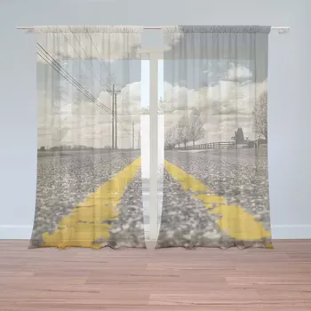 Záclona Sablio Záclony Cesta: 2ks 150x250cm
