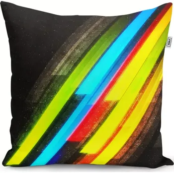 Polštář Sablio Polštář Pruhová abstrakce - 40x40 cm