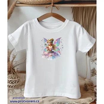 Chlapecké tričko Trička s potiskem Tričko s potiskem, dětské,VÍLA foukající pampelišku, 1 ks zvolte VELIKOST trička ZDE:: 5/6 let Beagle
