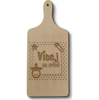 Kuchyňské prkénko Sablio Prkénko Vítej na světě 3