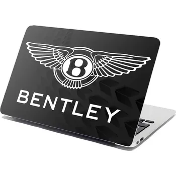 samolepka Sablio Samolepka na notebook Logo Bentley Černý - 29x20 cm
