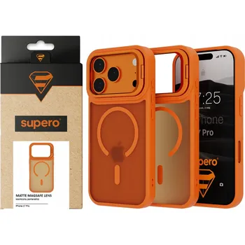 Pouzdro na mobilní telefon Zadní Kryt SUPERO pro Apple iPhone 17 Pro oranžový