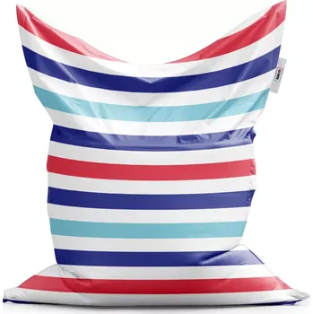 Sedací pytel Sablio Sedací vak Classic Barevné veselé pruhy - 150x100 cm