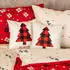 Povlečení 4Home Christmas Joy červené 140 x 200 cm, 70 x 90 cm zipový uzávěr