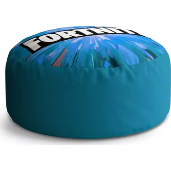 Taburet Sablio Taburet Circle FORTNITE modrá: 38x48 cm