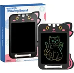 Dětská mazací kreslící tabule 26,7 cm - kočka, barevné kreslení