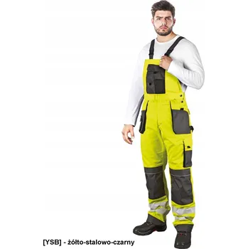 Pracovní obuv Zahradnické kalhoty STALOVO-ŽLUTO-ČERNÉ L.Hollman FMNX-B YSB vel. 62