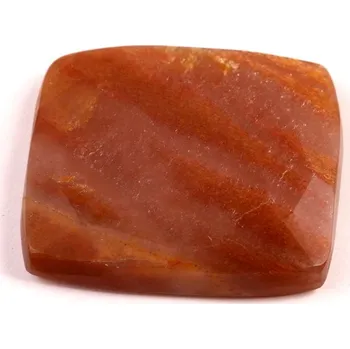 Přírodní kámen Kabošon Broušený Sunstone č.7789 (37x33x7mm)