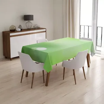 ubrus Sablio Ubrus Zelená abstrakce 2 - 90x90 cm