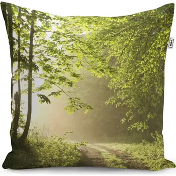 Polštář Sablio Polštář Lesní cesta - 40x40 cm