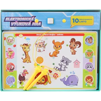 Dřevěná hračka Wiky Elektronická výuková hra CZ