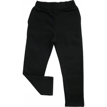 Chlapecké kalhoty Elegantní chlapecké sportovní kalhoty pohodlné černé bavlna REVAJ 122