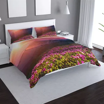 Povlečení Sablio Povlečení Rozkvetlá příroda - 140x220 / 90x70