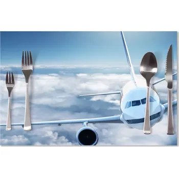 prostírání Sablio Prostírání Letadlo v oblacích: 40x30cm