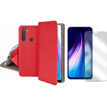 Pouzdro na mobilní telefon Pouzdro s klopou TelForceOne pro Xiaomi Redmi Note 8T červené