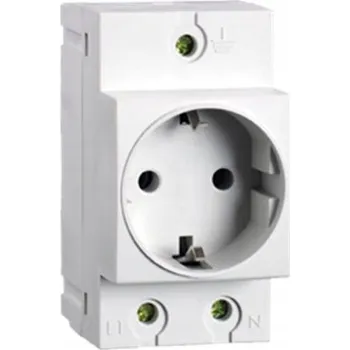 Elektrická zásuvka PL Elektrická Zásuvka bílá