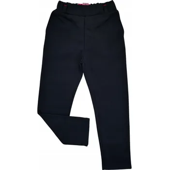 Elegantní Chlapecké Sportovní Kalhoty pohodlné tmavě modré bavlna REVAJ 116