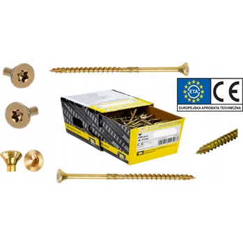 Vrut Tesařské vruty TORX 3x40 mm, 100 ks, Domax