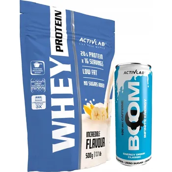 Protein Protein syrovátkový koncentrát WPC Activlab prášek 500 g banánová příchuť