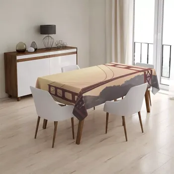 ubrus Sablio Ubrus Golden Gate 2 - 90x90 cm