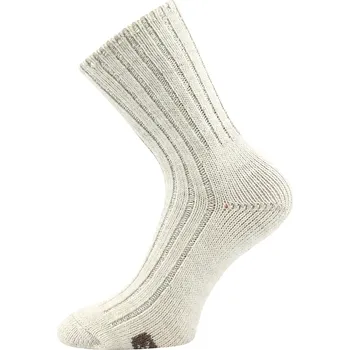 Dámské oblečení Ponožky zimní VoXX FORDE s merinem a alpakou režné melé Velikost: 35-38 (23-25)