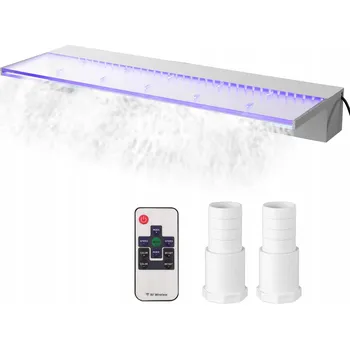 SucceBuy Vodopád Do Bazénu 89 CM Odolný vůči chloru a slané vodě z akrylu