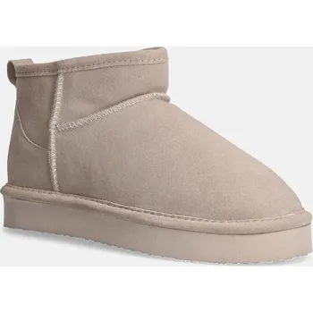 Dámská zimní obuv Semišové sněhule Bianco BIASNOW 11331509 béžová 08X, EUR 38