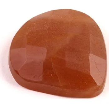 Přírodní kámen Kabošon Broušený Sunstone č.7787 (24x24x7mm)