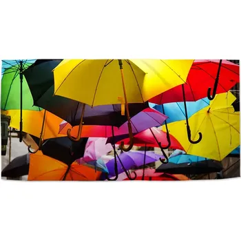 Osuška Sablio Ručník Deštníky - 30x50 cm