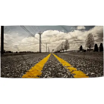 Osuška Sablio Ručník Cesta - 50x100 cm