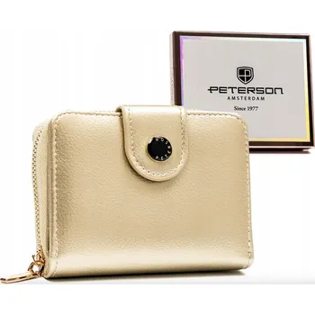 Peněženka Peterson peněženka eko kůže zlatá - dámská